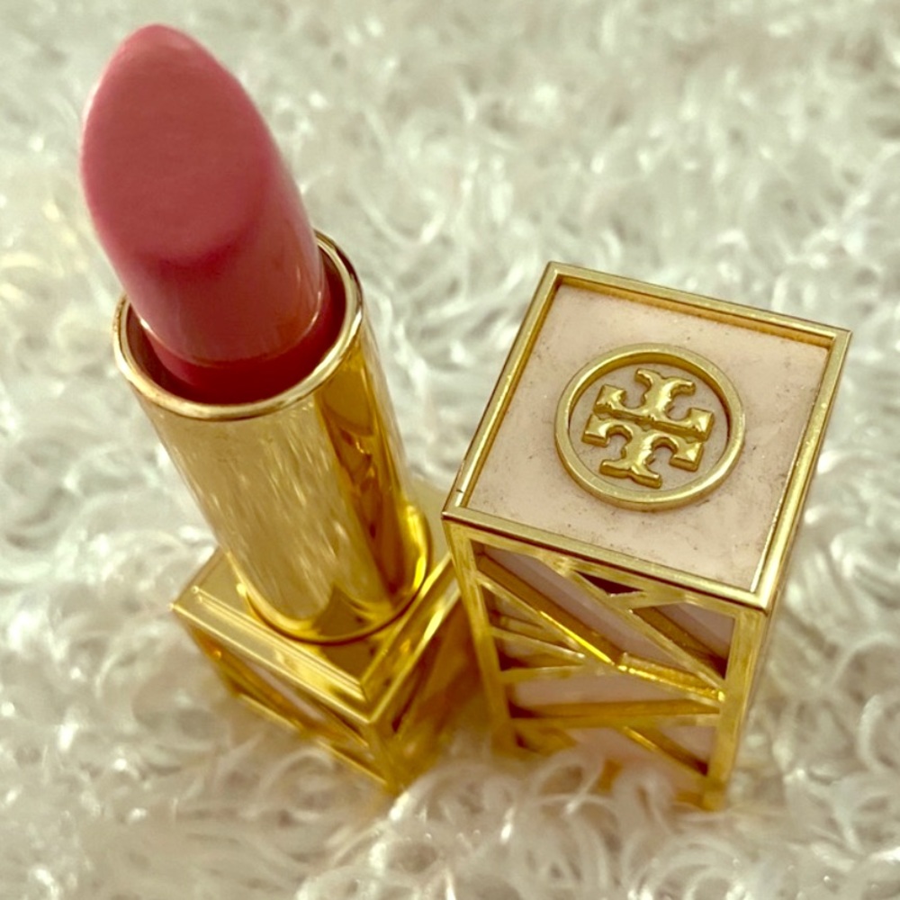 Tory Burch pink lipstick